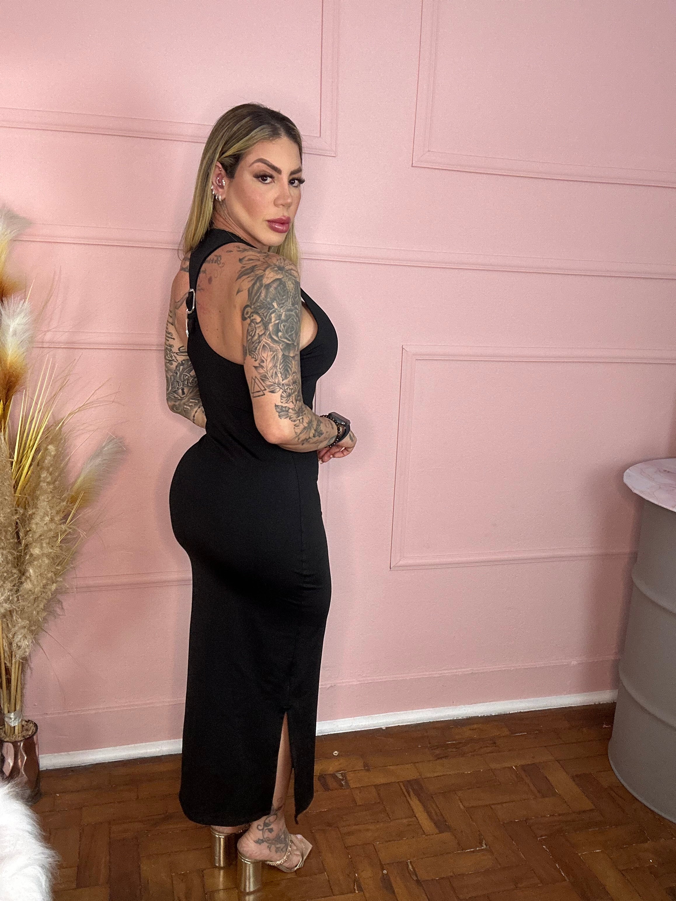 Vestido Lança