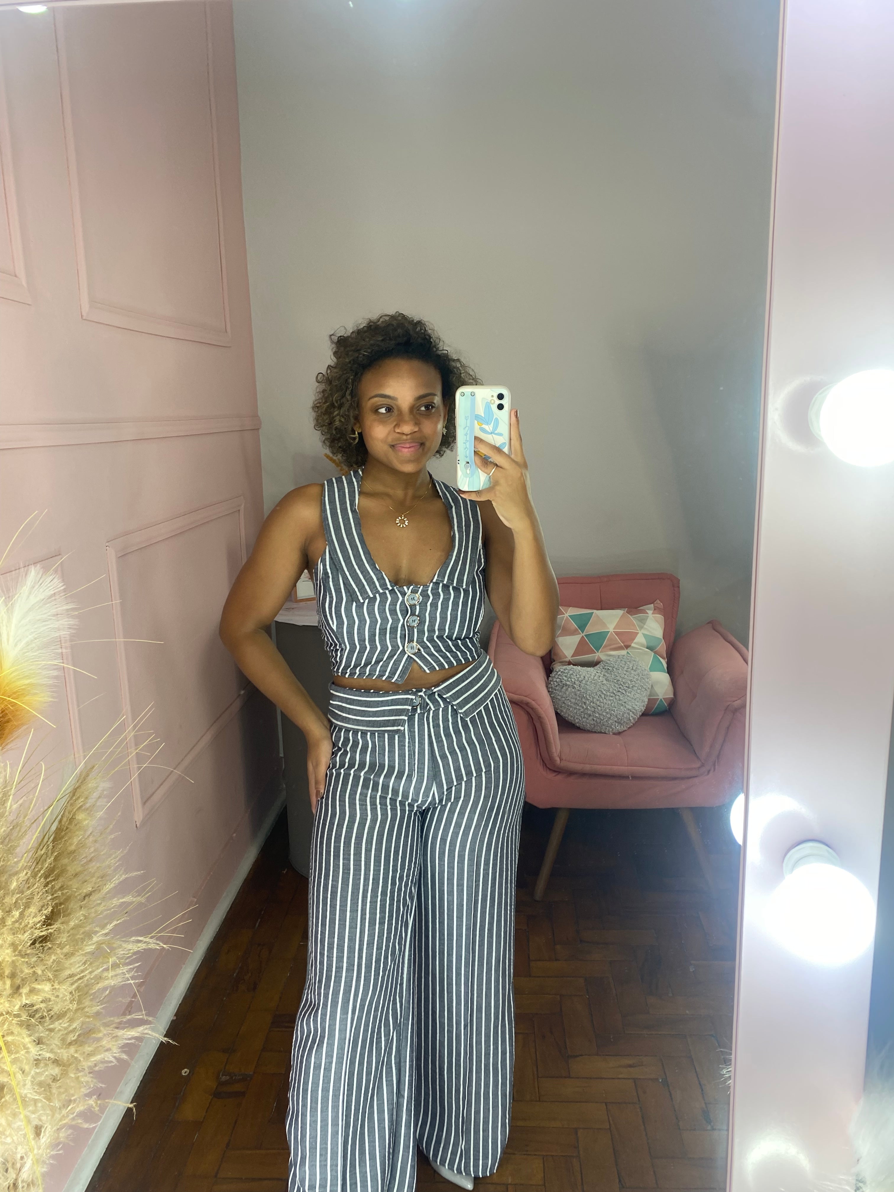 Conjunto de Alfaiataria Listrado