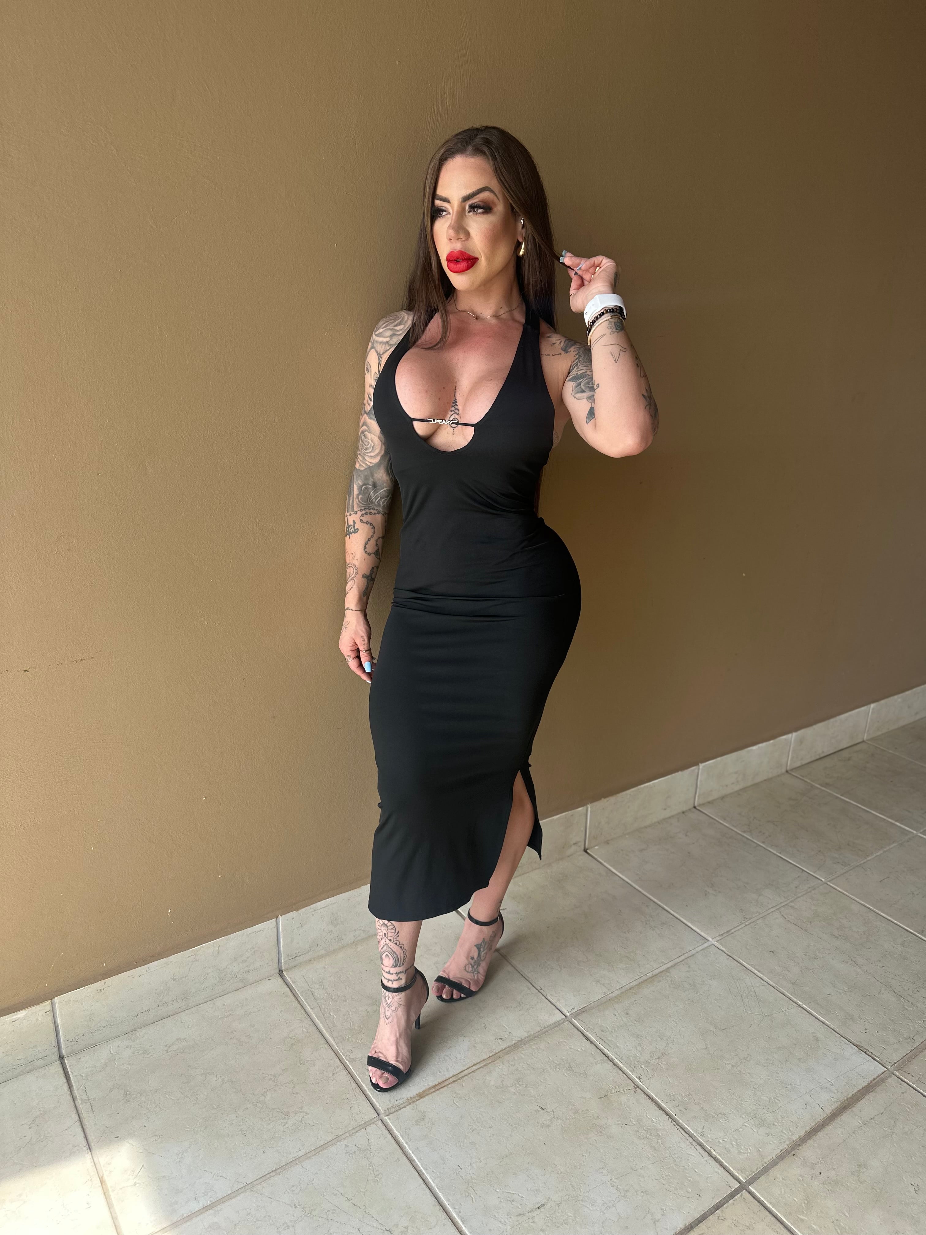 Vestido Lança