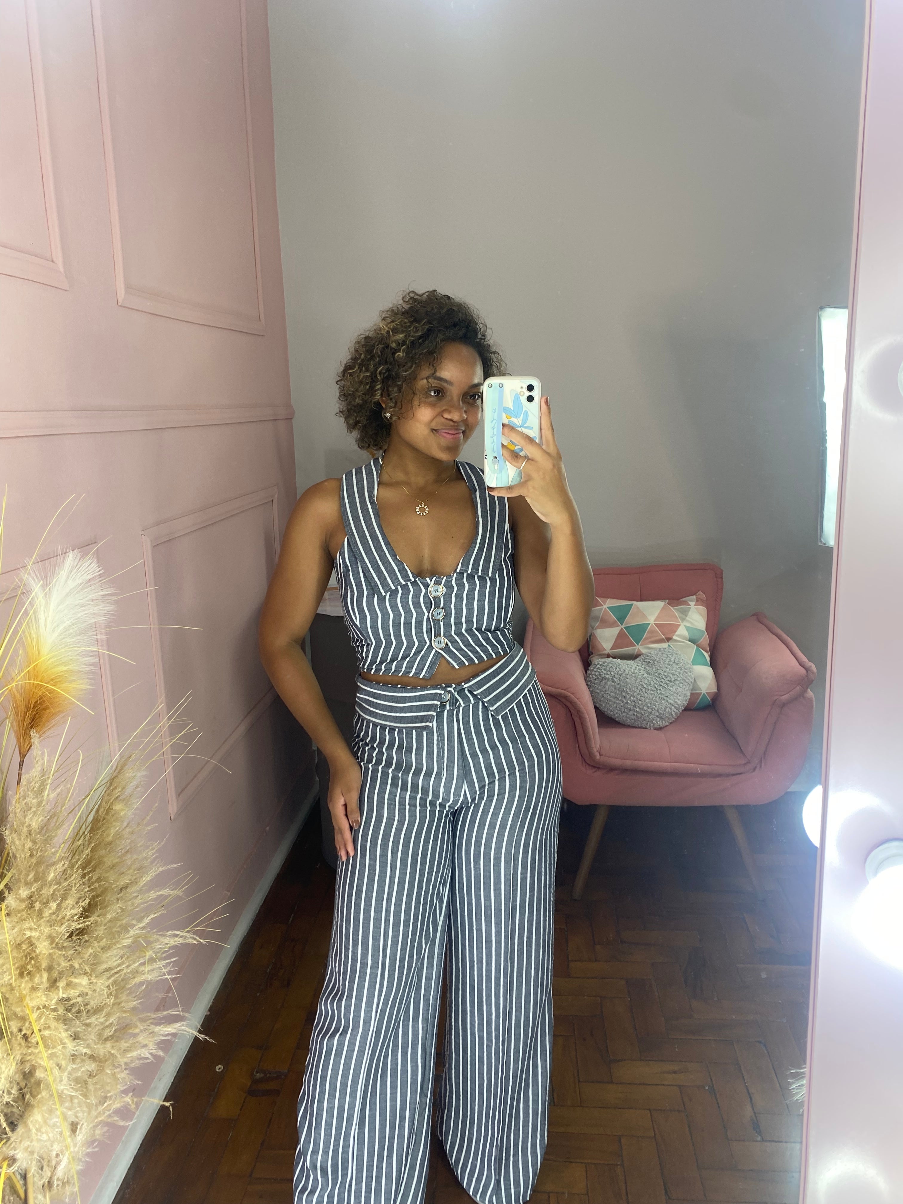 Conjunto de Alfaiataria Listrado