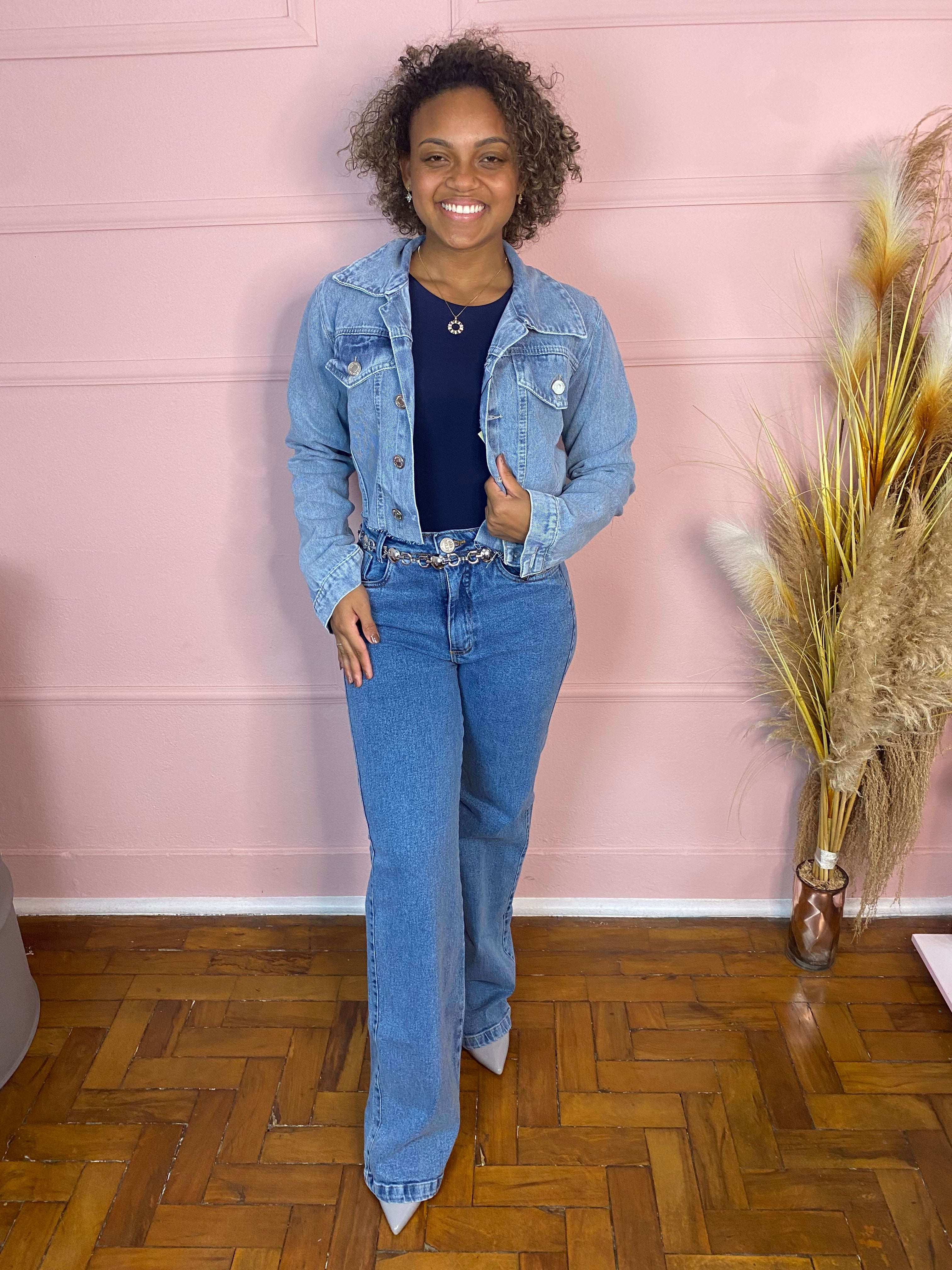 Jaqueta Jeans