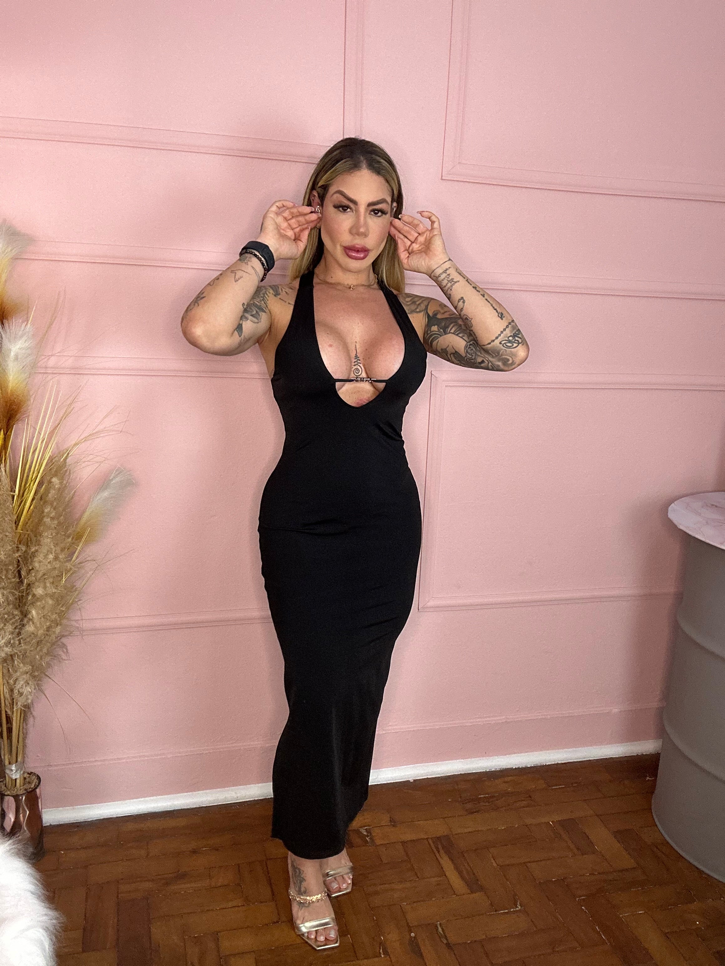 Vestido Lança