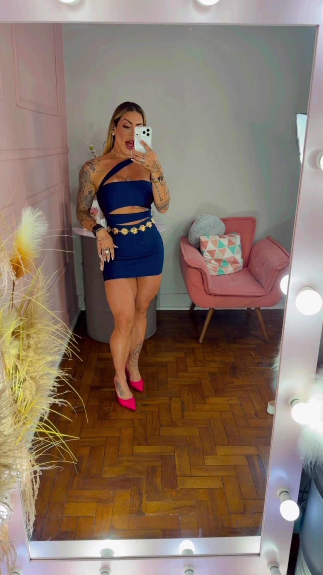 Saia Shorts Poliamida Joana