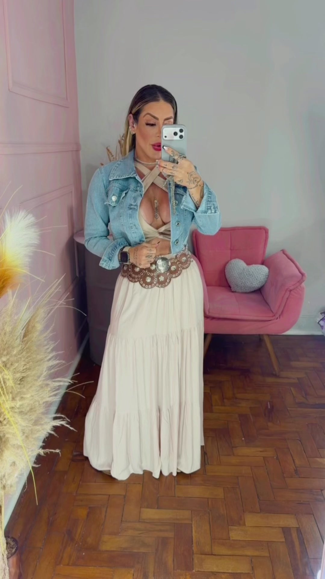 Saia longa Beatriz